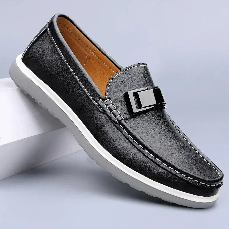 Luxe Leder Loafers