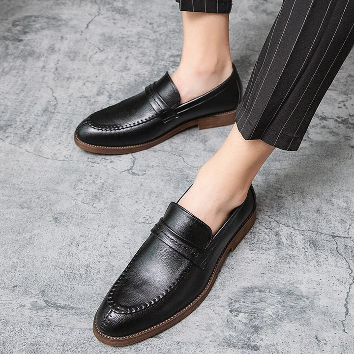 Leder Loafers