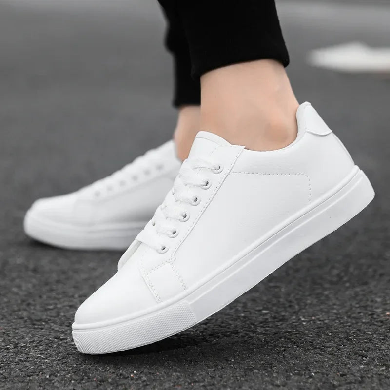 Elegante Leder Sneaker