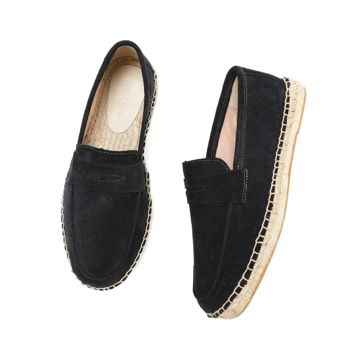 Elegante Wildleder-Espadrilles