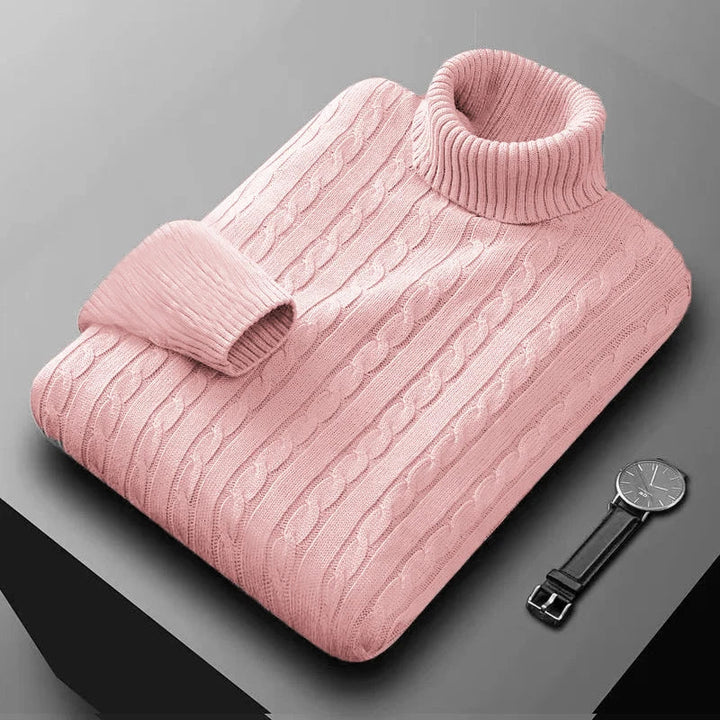 Premium Herren Rollkragenpullover