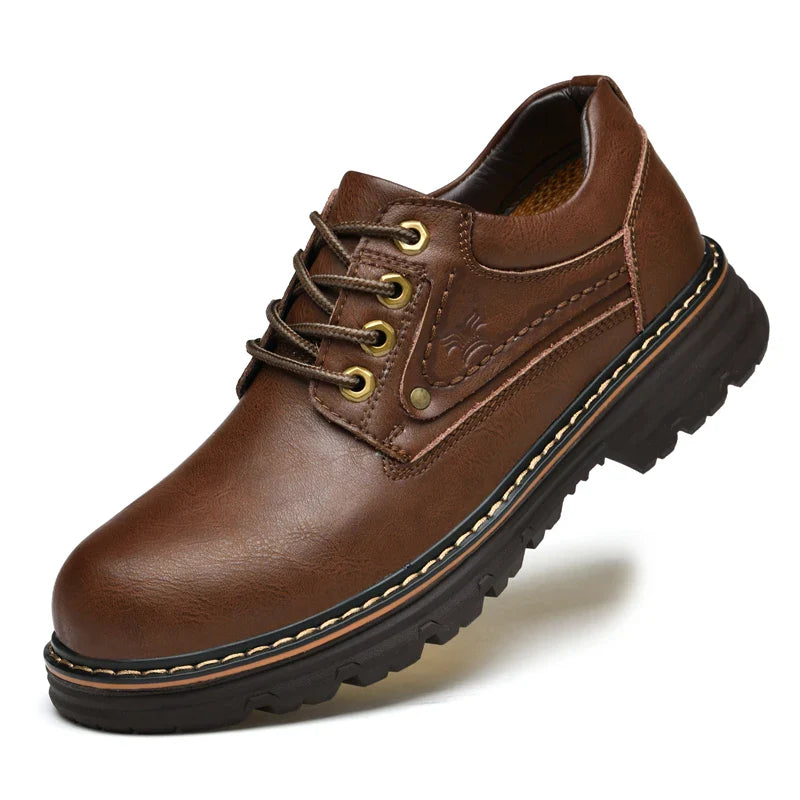 Britische Stil Leder Oxford Schuhe