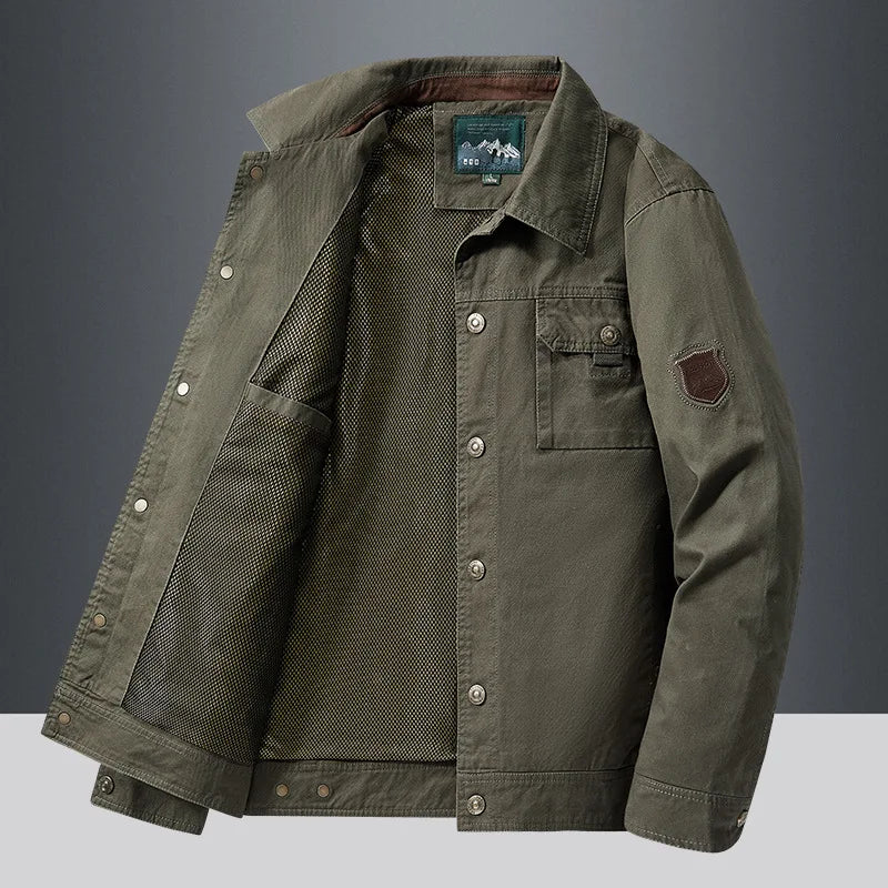 Elegante Baumwoll-Windjacke