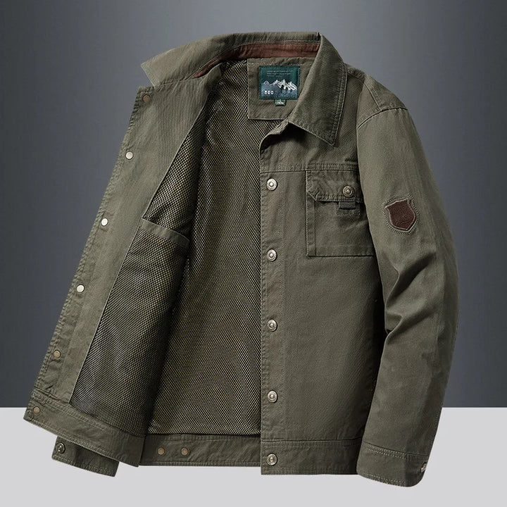 Elegante Baumwoll-Windjacke