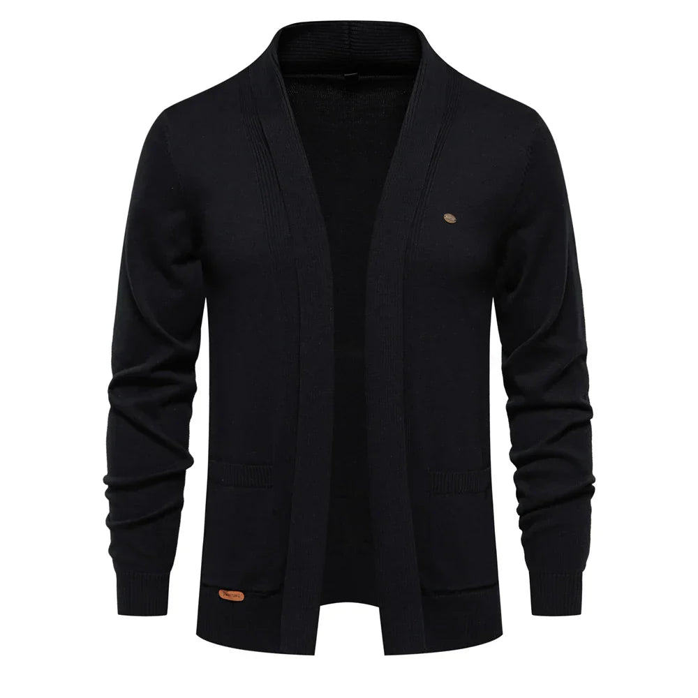 Stilvolle Herrenstrickjacke