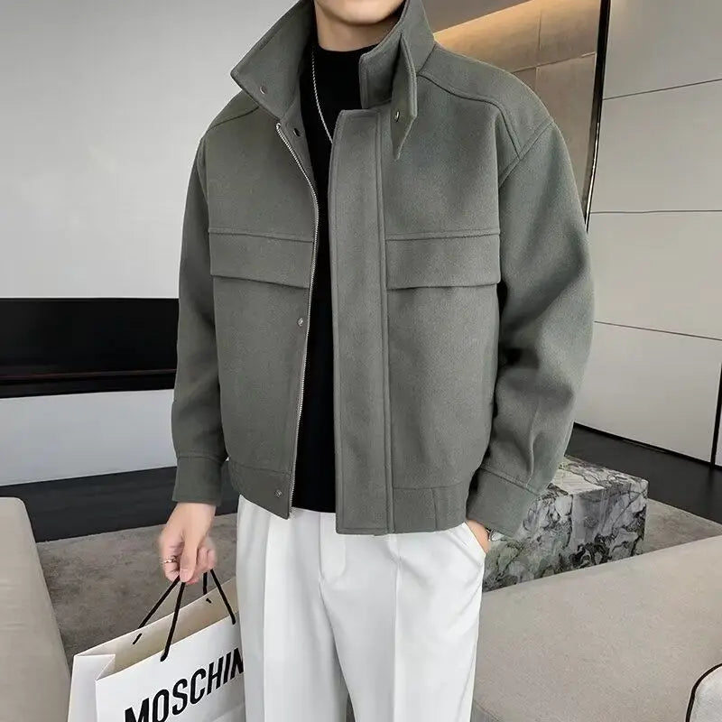 Elegante Wolljacke