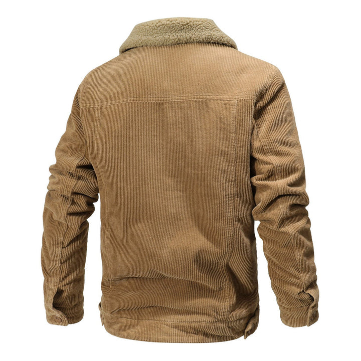 Lässige Fleecegefütterte Jacke