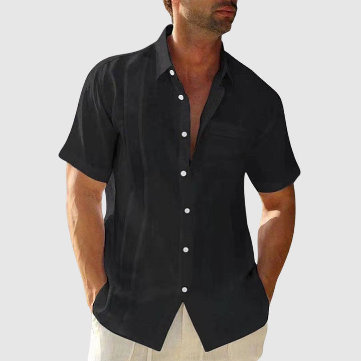 Elegantes Leinen-Sommershirt