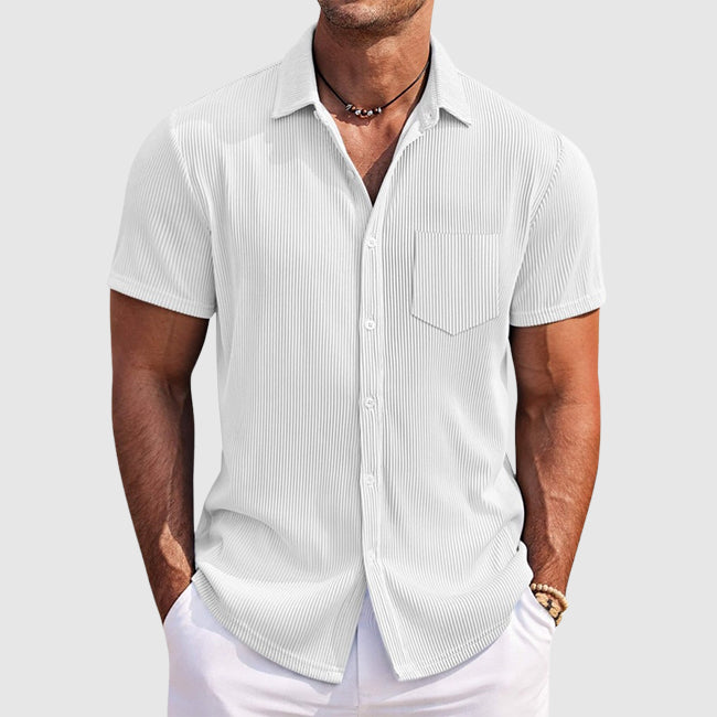 Elegantes Gestreiftes Sommerhemd