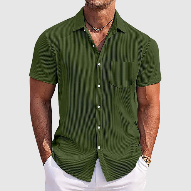 Elegantes Gestreiftes Sommerhemd