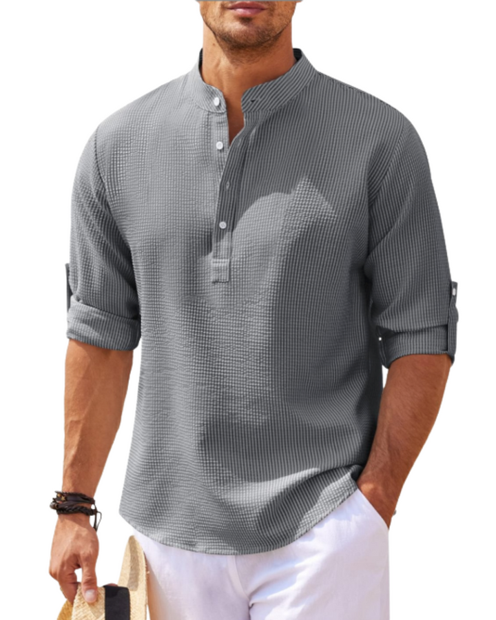 Poloshirt mit langen Ärmeln