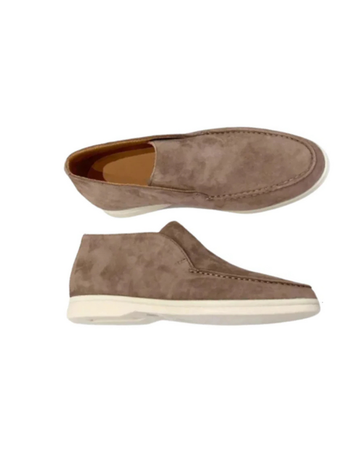 Lässige Wildleder Slipper