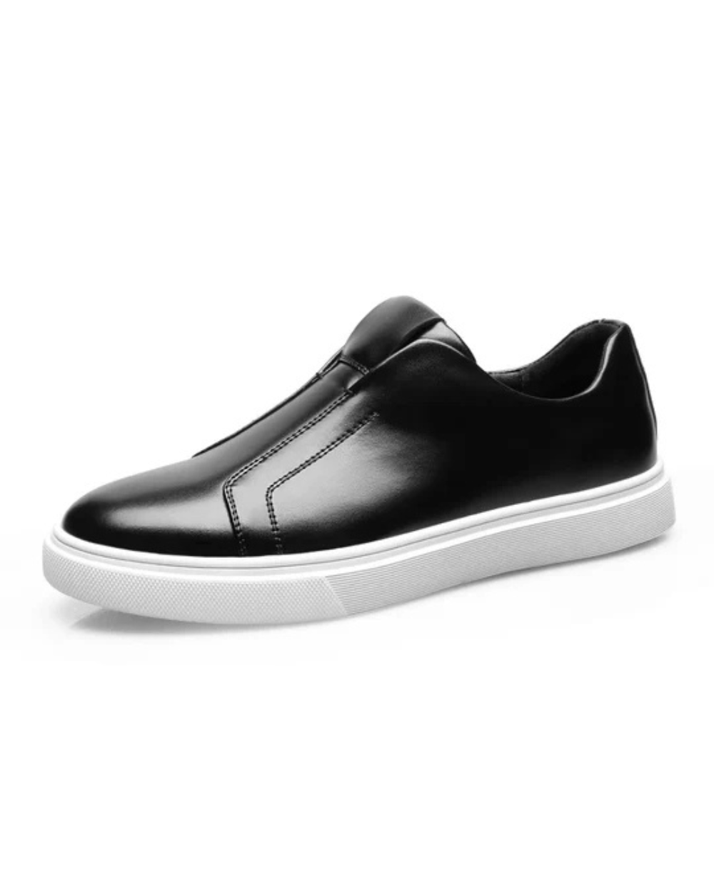 Lässige Leder Slipper