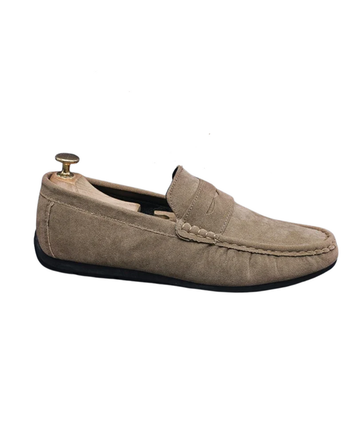 Leichte Wildleder Slipper