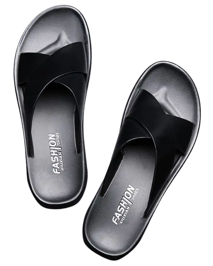 Elegante Leder Sandalen