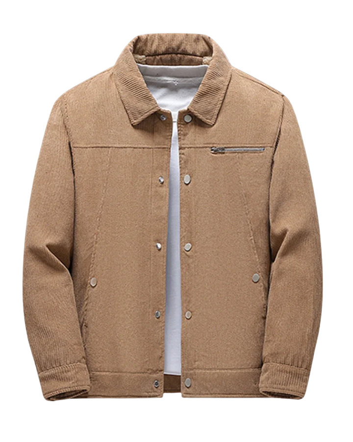 Elegante warme Cordjacke