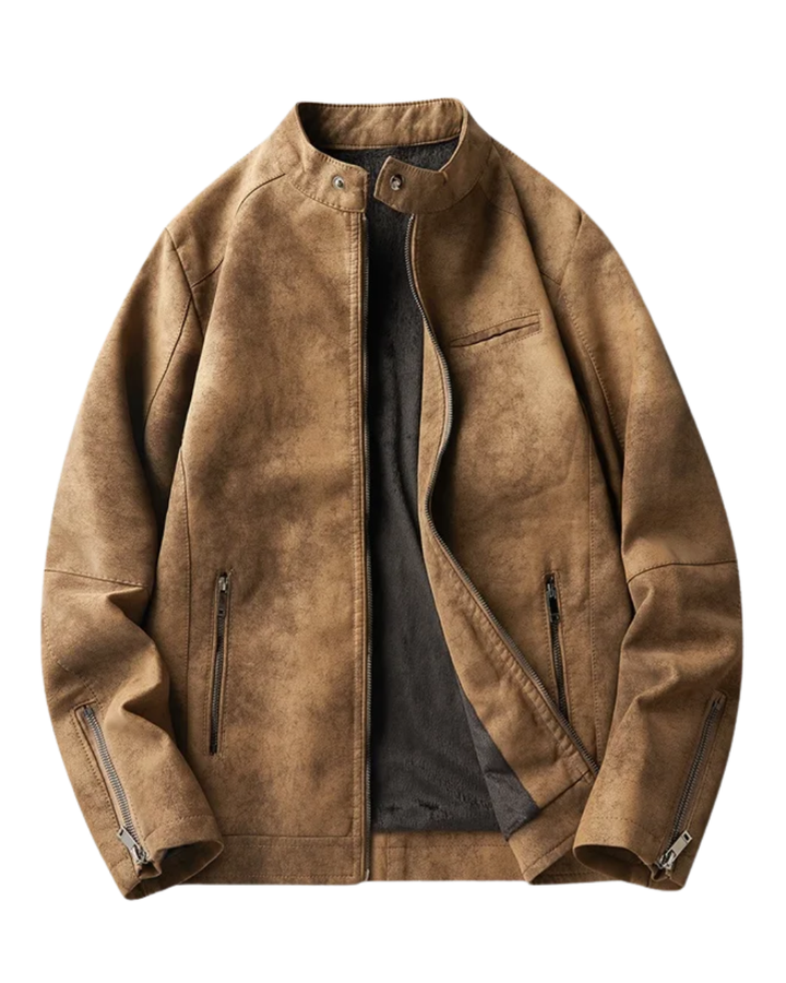 Elegante Lederjacke
