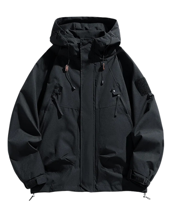 Elegante Jacke mit Kapuze