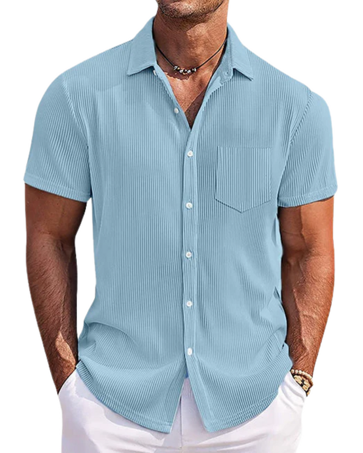 Elegantes Gestreiftes Sommerhemd