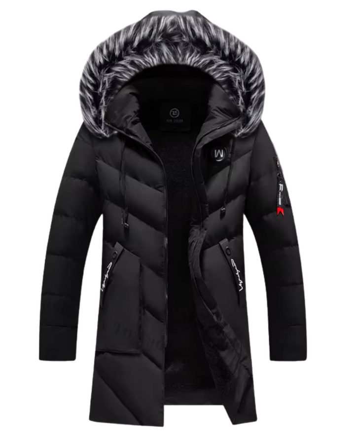 Elegante winddichte Parkajacke
