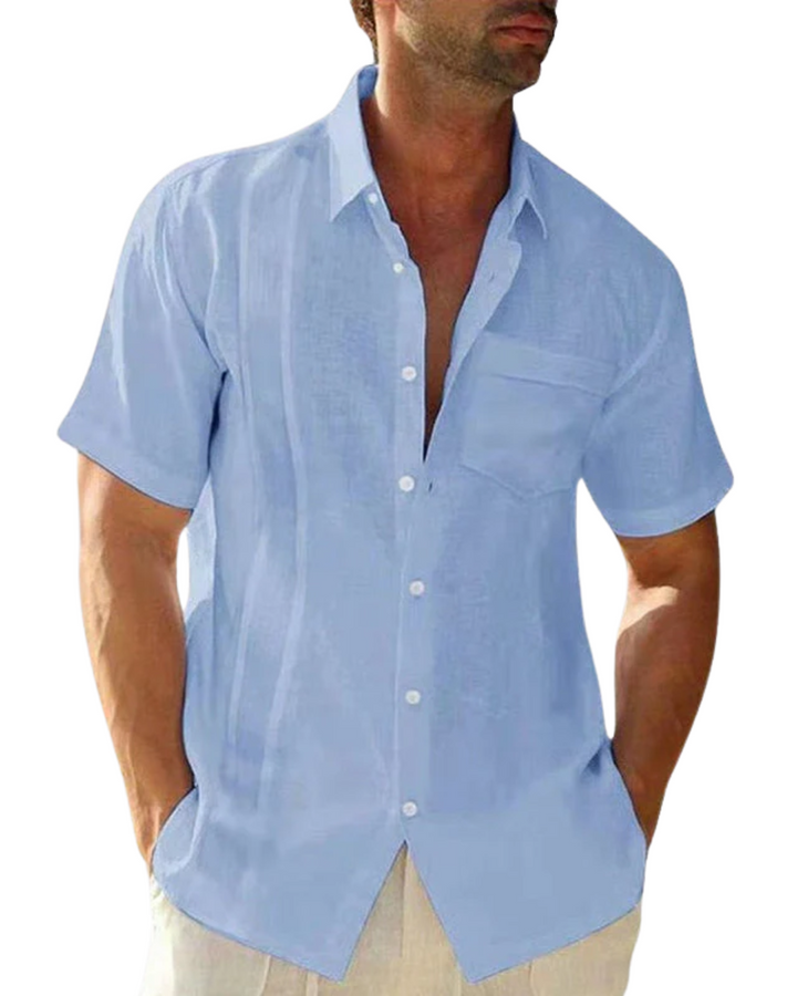 Elegantes Leinen-Sommershirt
