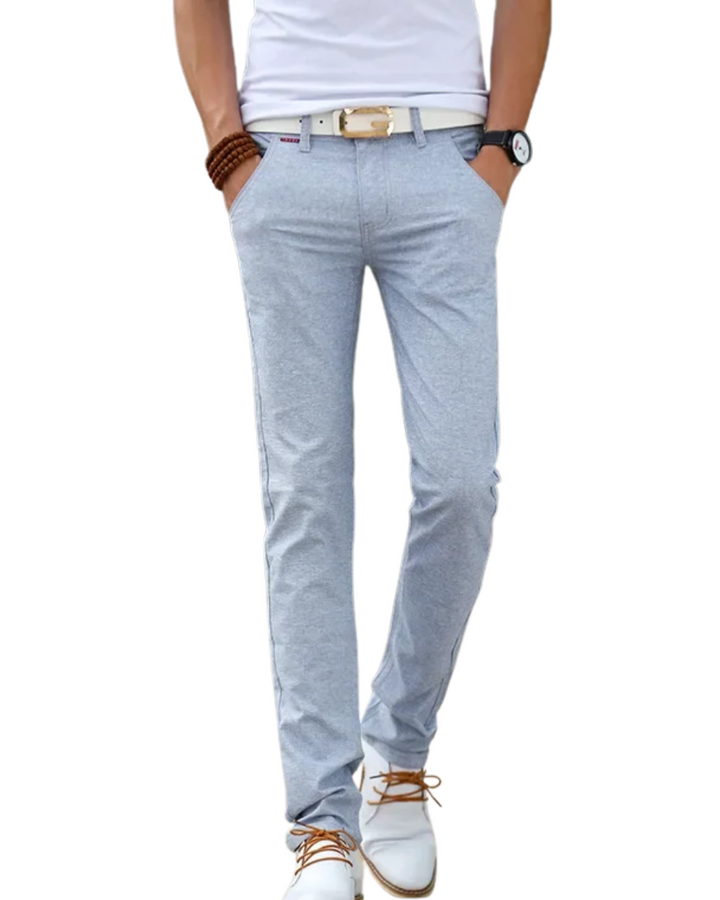 Slim Fit Leinenhose