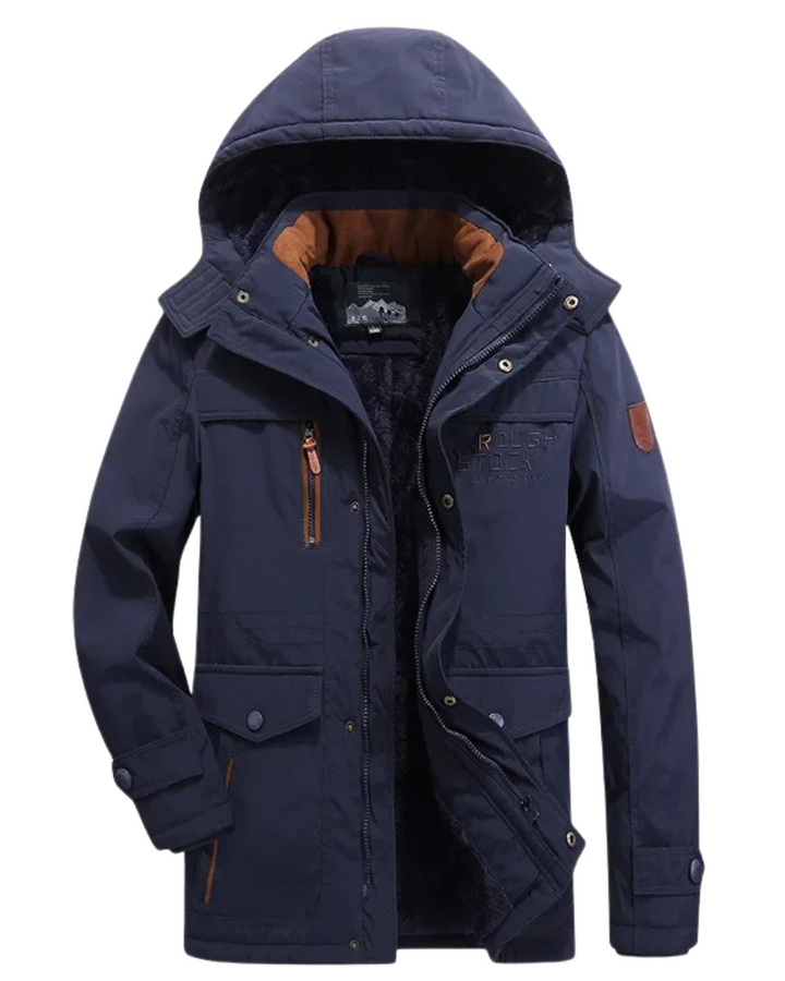 Elegante gesteppte Winterjacke