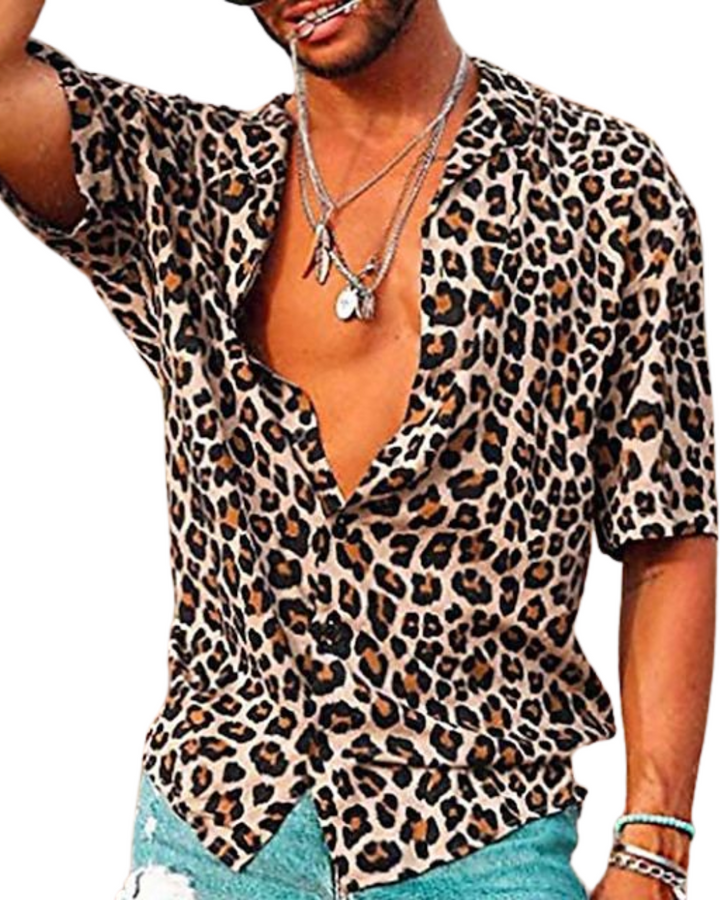 Shirt mit Leopardenmuster