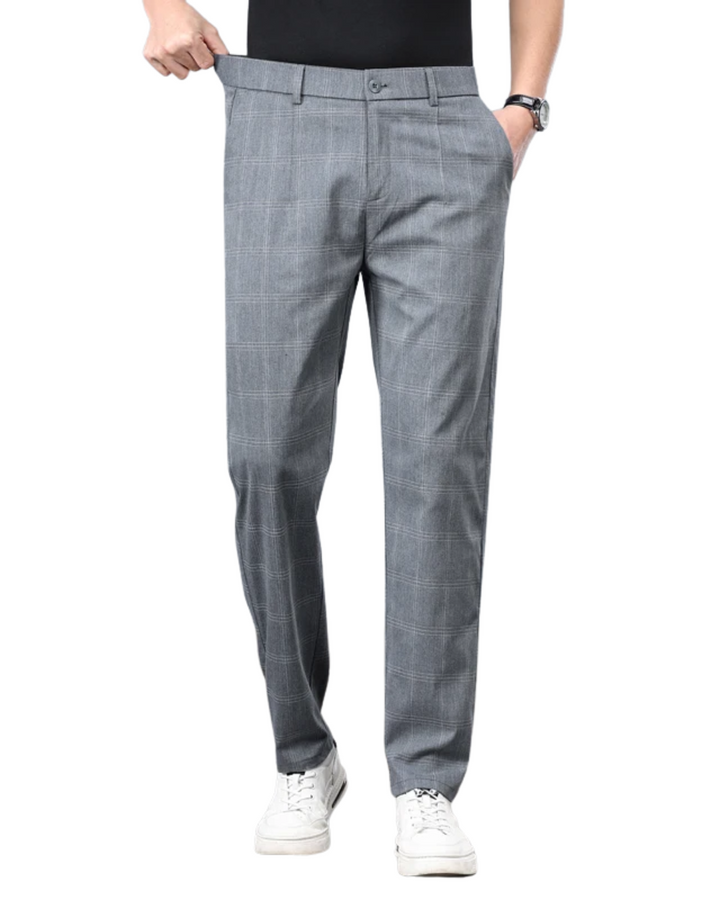 Klassische karierte Hose