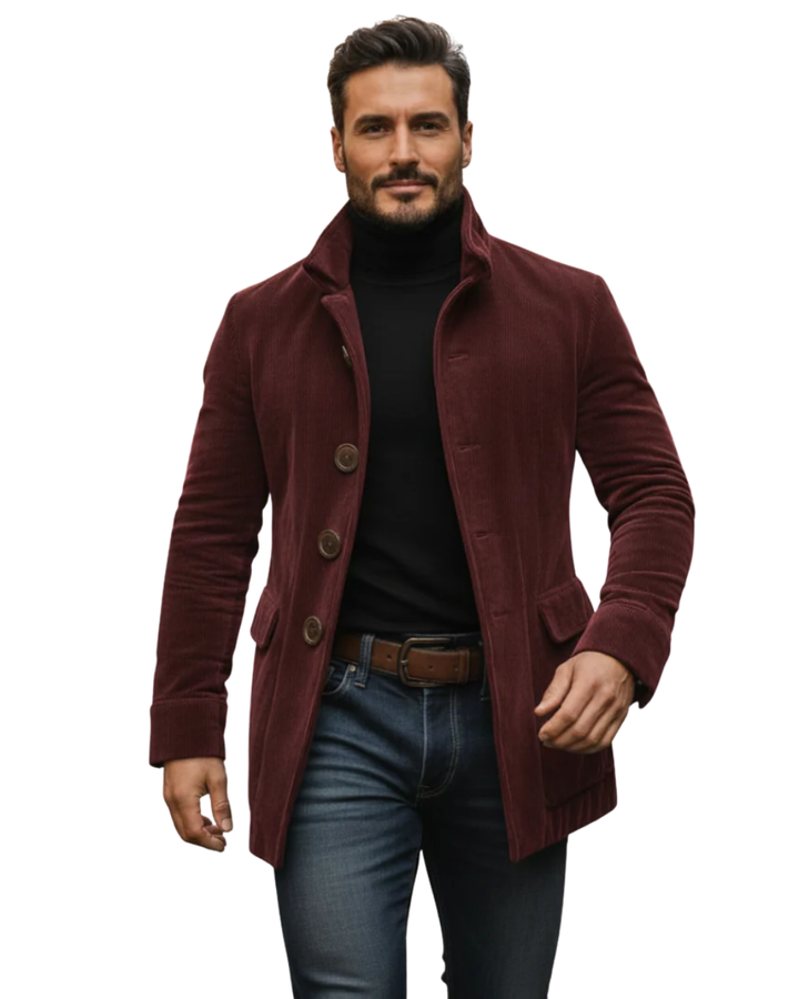 Elegante Corduroy-Jacke