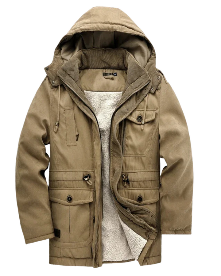 Elegante wattierte Jacke für draußen