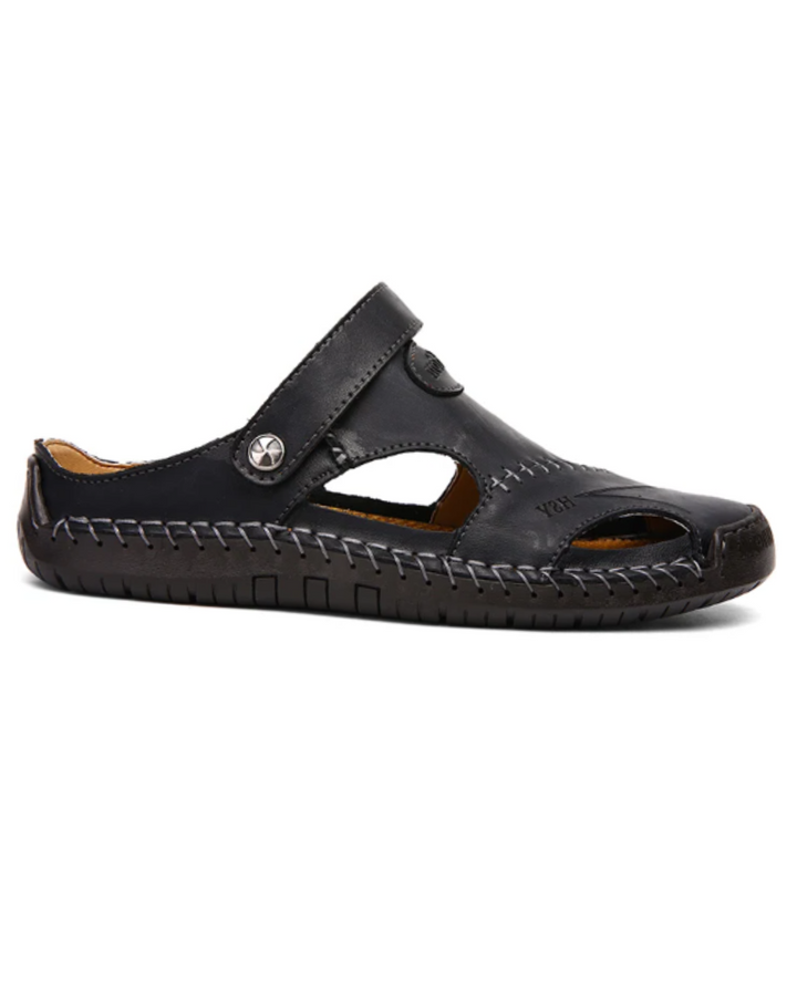 Klassische Leder Sandalen