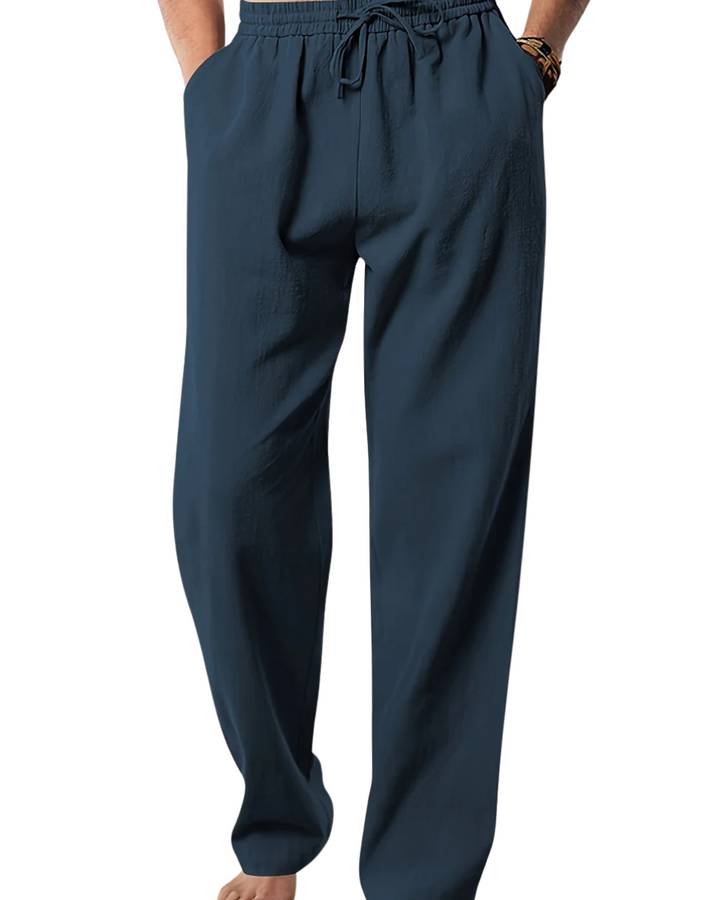 Lässige Leinen Sommerhose