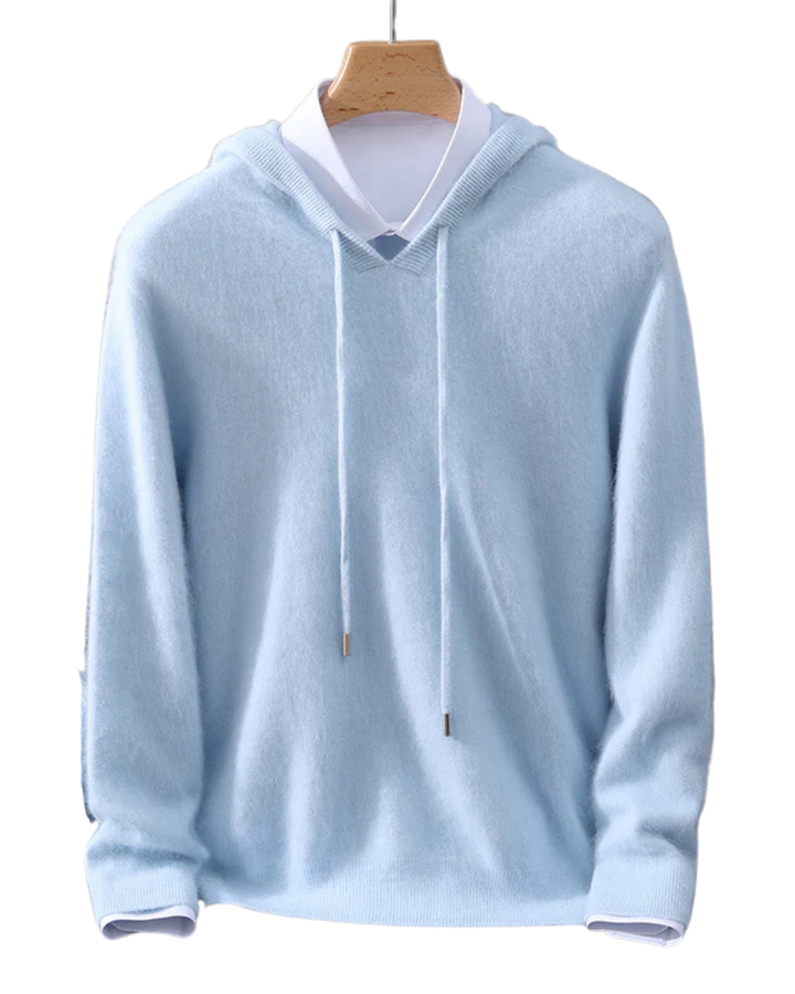 Eleganter Kaschmir-Hoodie