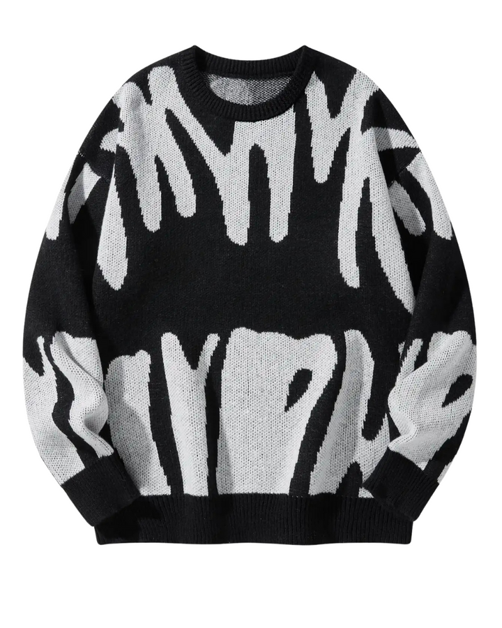 Pullover mit elegantem Muster