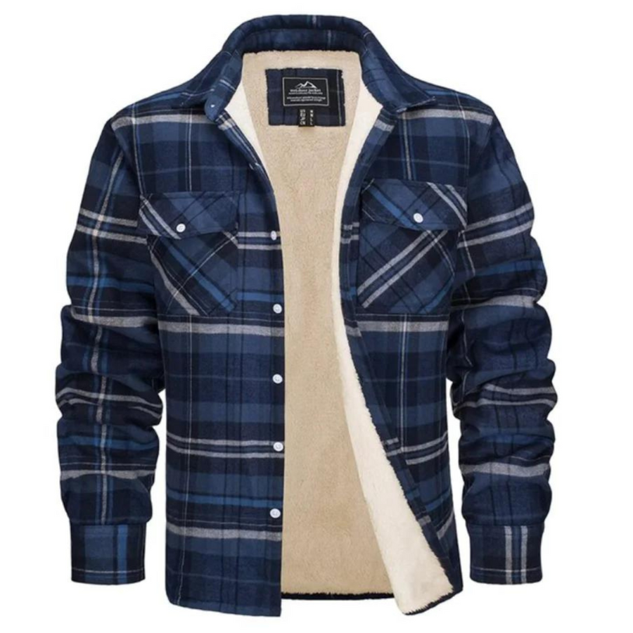 Elegante Jacke mit Fleece-Futter