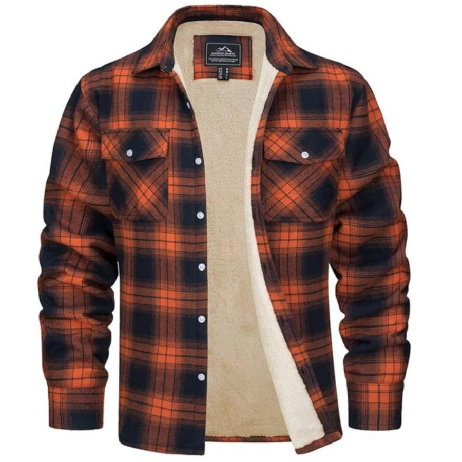 Elegante Jacke mit Fleece-Futter