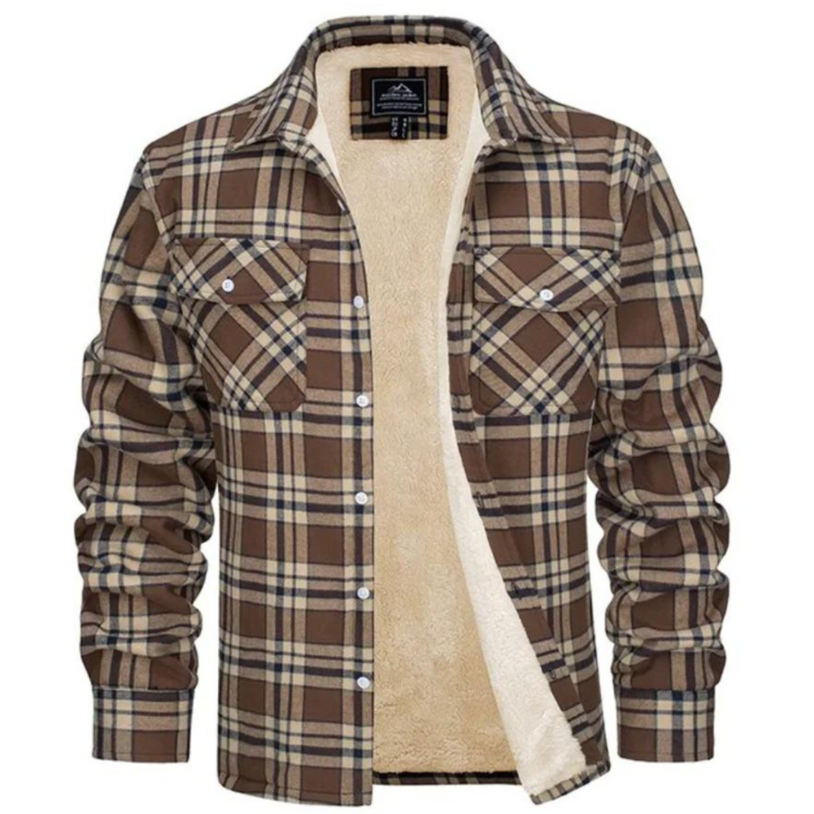 Elegante Jacke mit Fleece-Futter