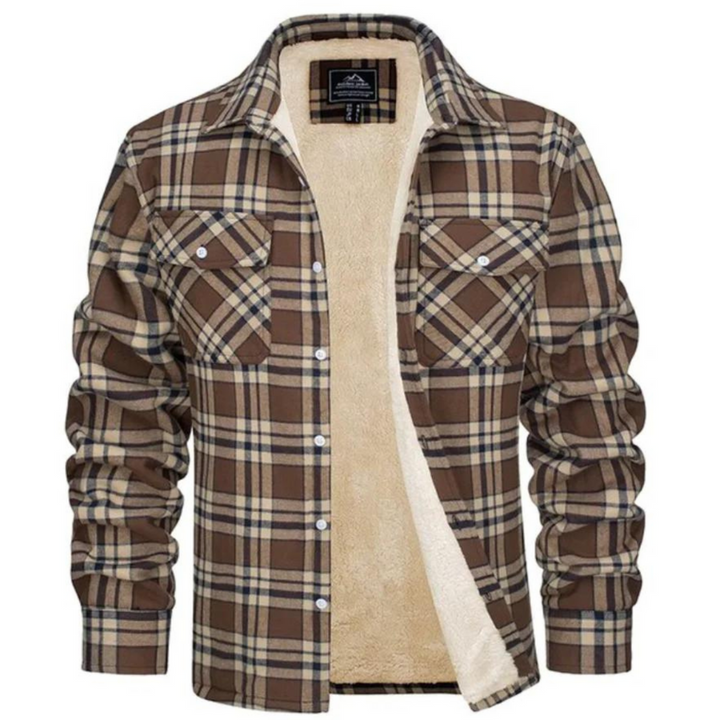 Elegante Jacke mit Fleece-Futter
