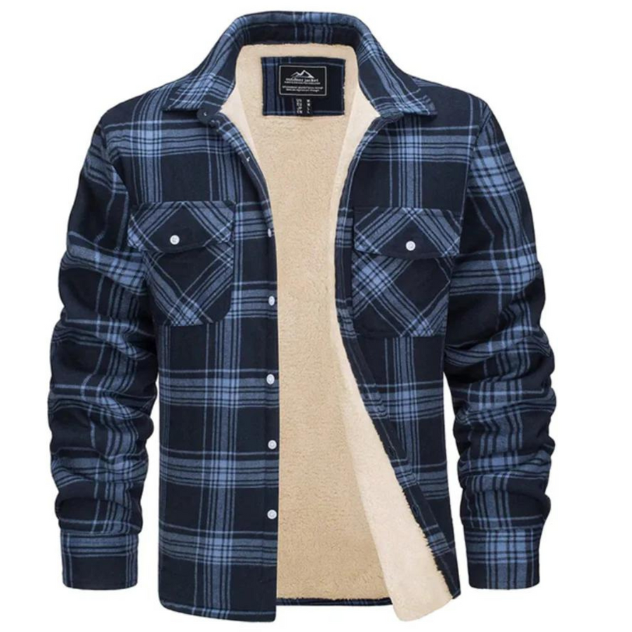 Elegante Jacke mit Fleece-Futter