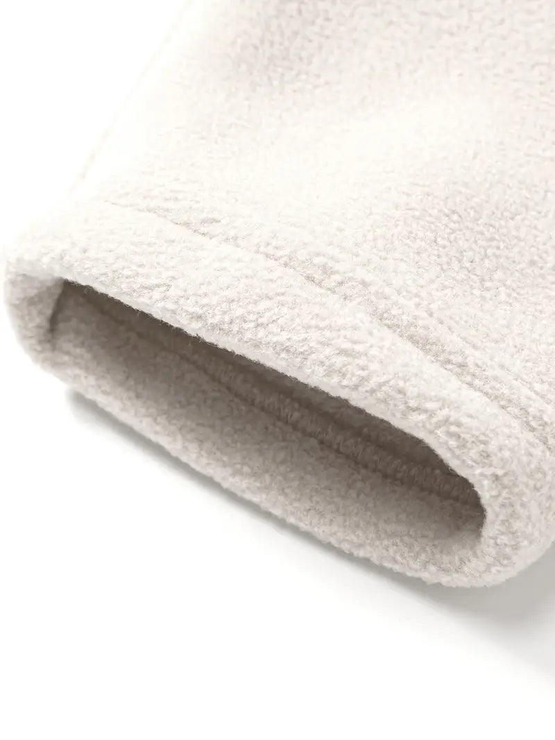 Sweater mit langen Ärmeln und Reißverschluss