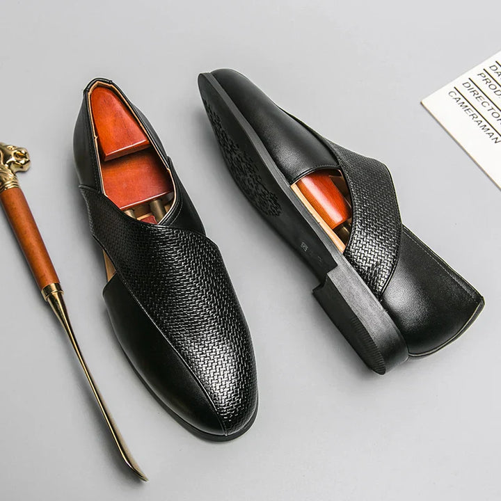 Vintage Leder Loafer
