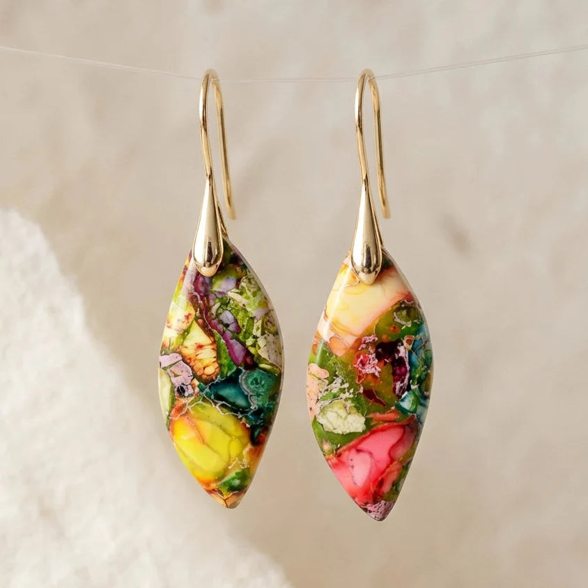 Soulful Jasper Earrings - Jasper
