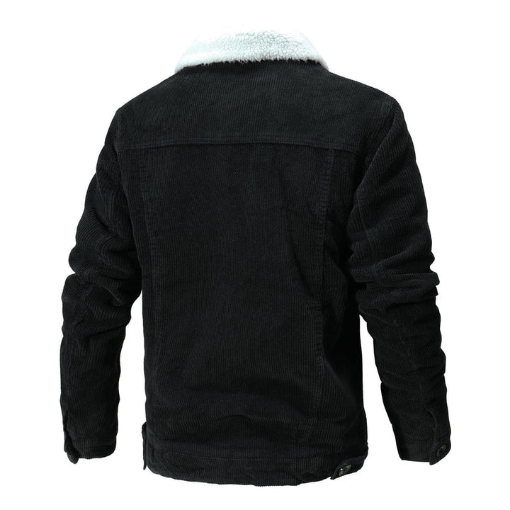 Lässige Fleecegefütterte Jacke