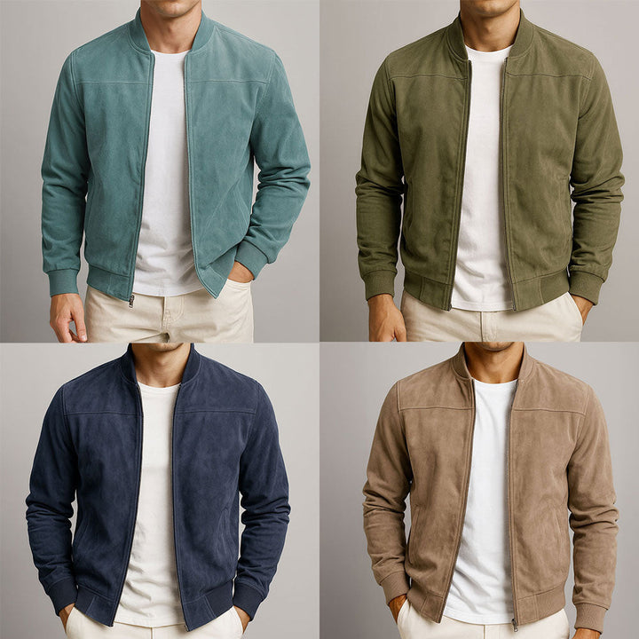 Elegante Wildlederjacke