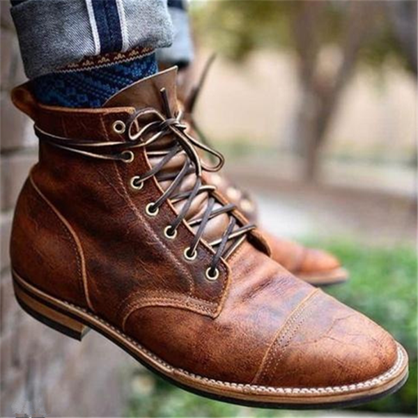 Elegante Lederstiefel