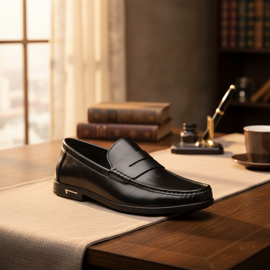 Elegante Premium Leder Loafers
