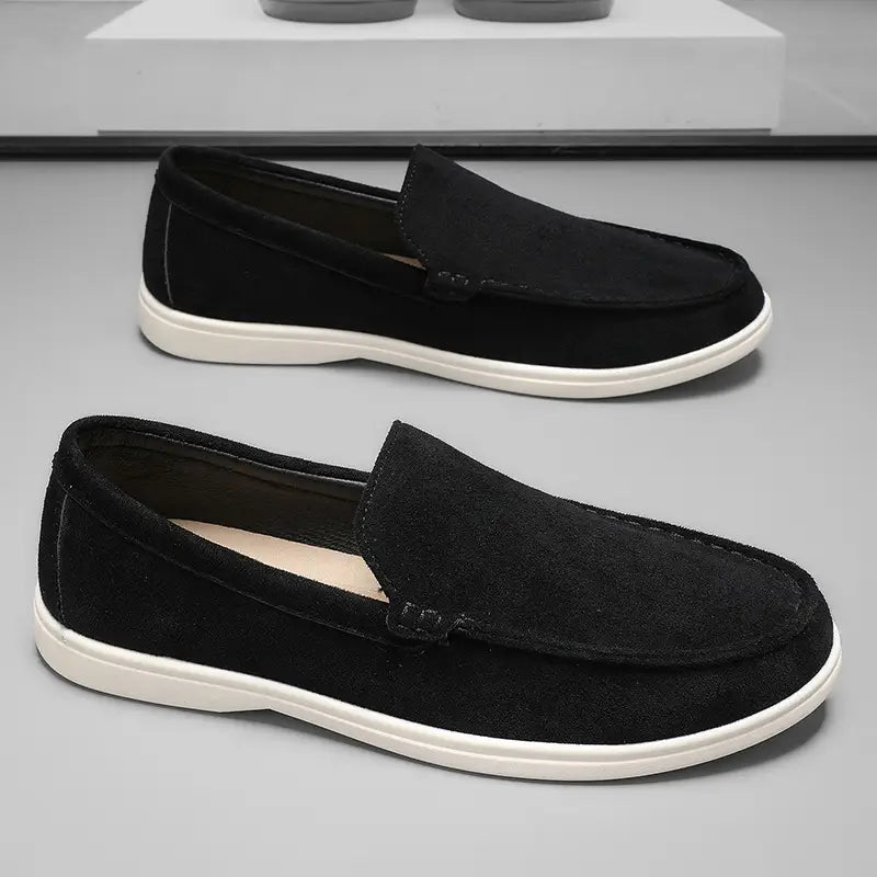 Elegante Leder Loafers