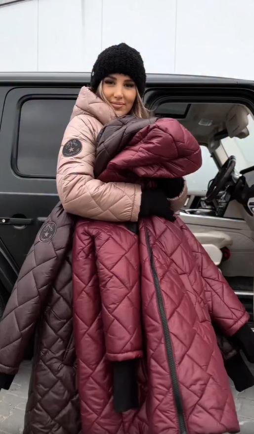 Bogna | Elegante gesteppte Daunenjacke mit Kapuze