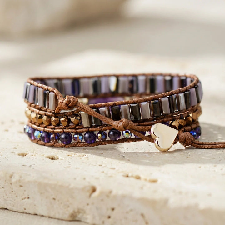 Inner Wisdom Amethyst Bracelet - Amethyst